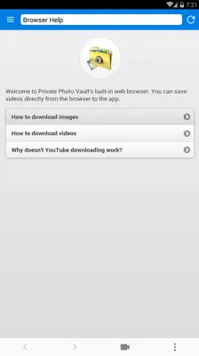 Private Photo Vault android App screenshot 2